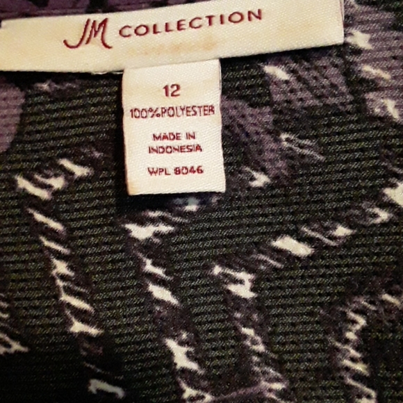 JM Collection long sleeve blouse - Picture 4 of 9